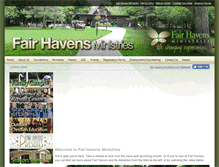 Tablet Screenshot of fairhavens.org